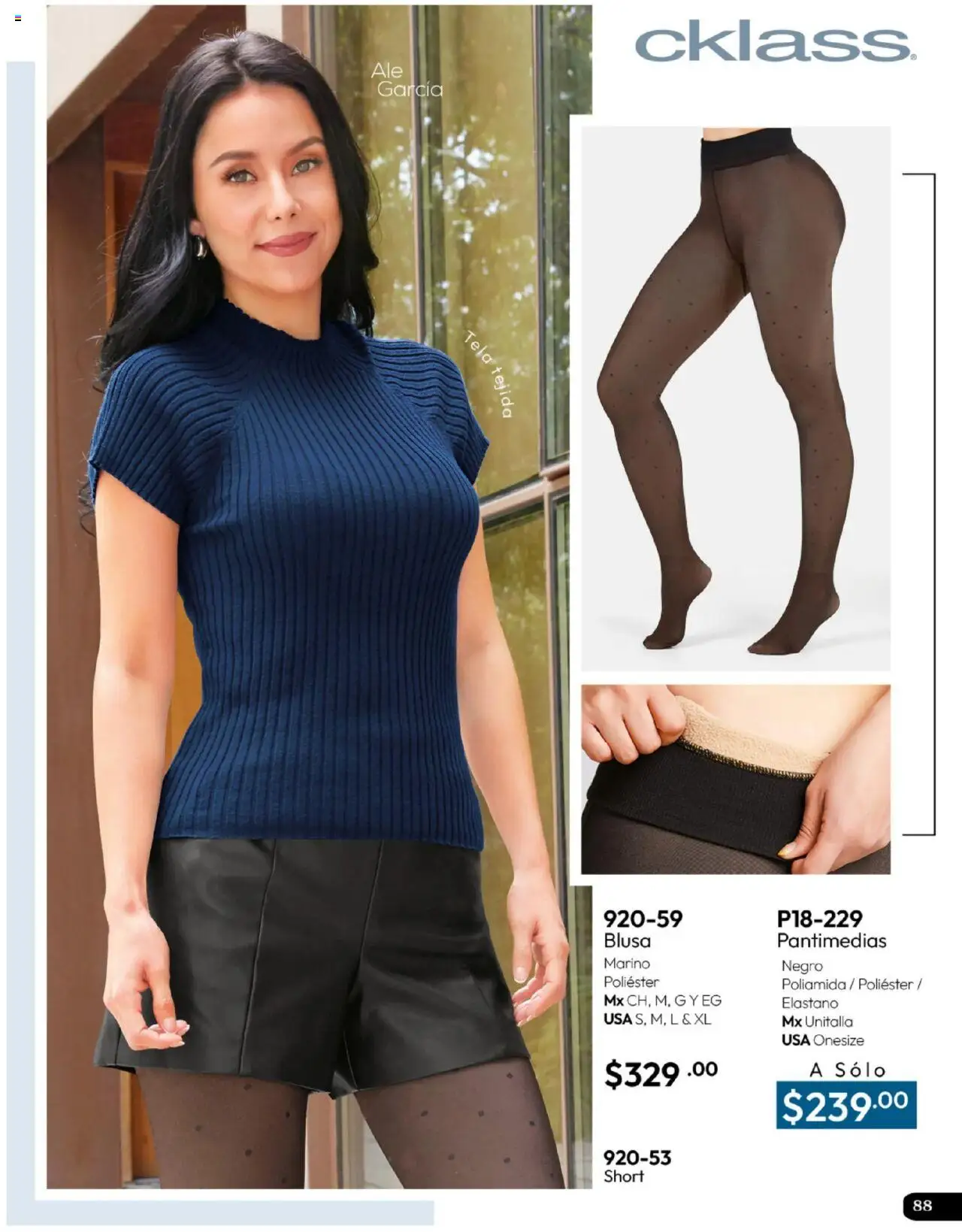 Nuevas ofertas de Cklass válidas en toda la República Mexicana desde el 16.09.2025. ¡Encuentra las mejores ofertas en Cklass - Catálogo Invierno Calzado! | Página: 308 | Productos: Blusa, Short