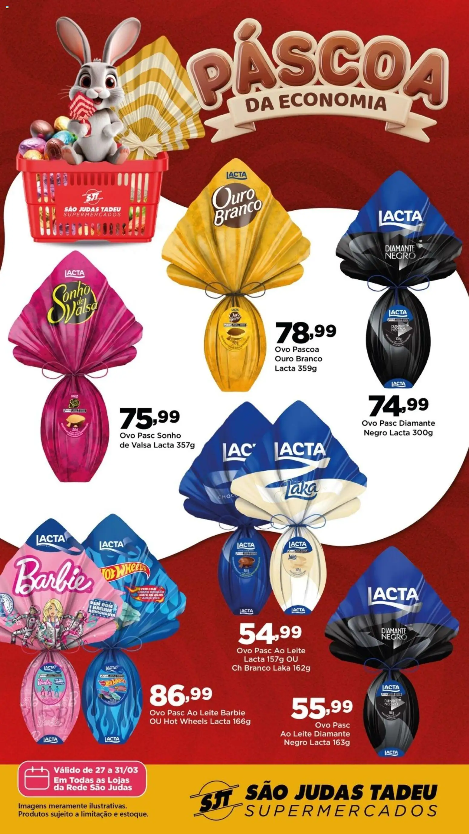 São Judas Tadeu Folheto - válido de 27.03.2026 | Página: 1 | Produtos: Leite