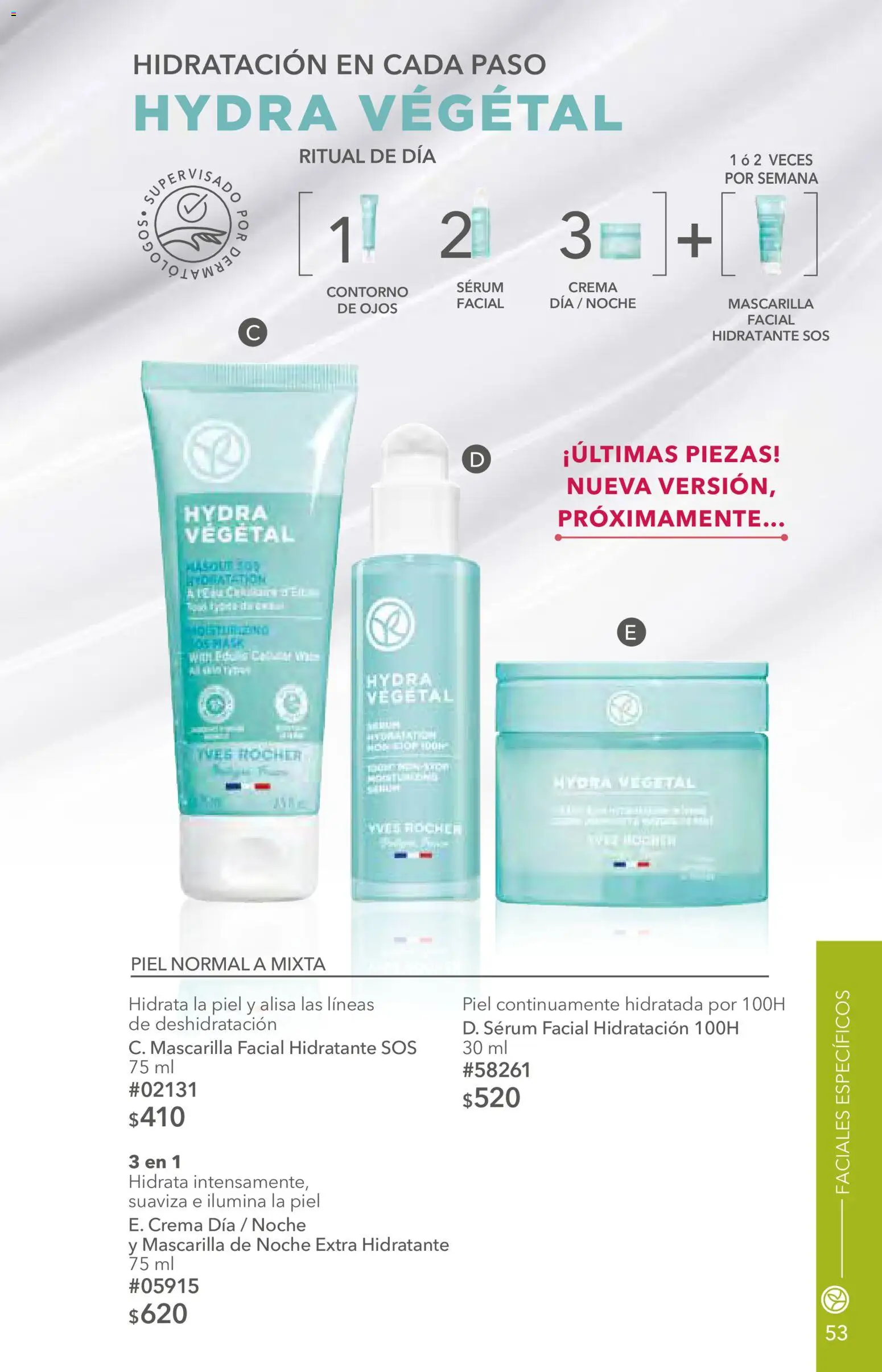 Nuevas ofertas de Yves Rocher válidas en toda la República Mexicana desde el 12.05.2026. ¡Encuentra las mejores ofertas en Yves Rocher campaña 7 2026! | Página: 53 | Productos: Serum, Crema, Contorno, Mascarilla