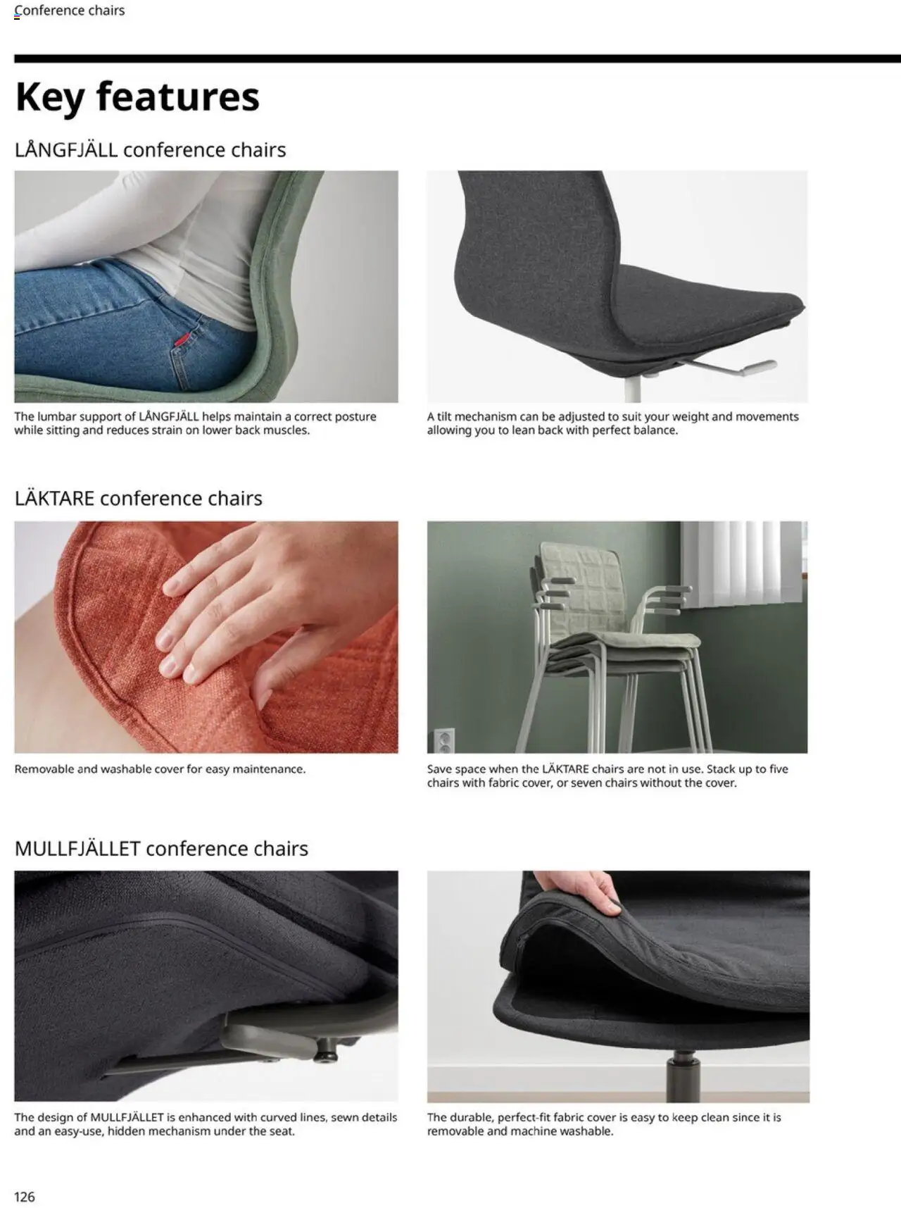 IKEA Office Brochure 2025 - valid from 01.03.2025 | Page: 126 | Products: Suit, Weight