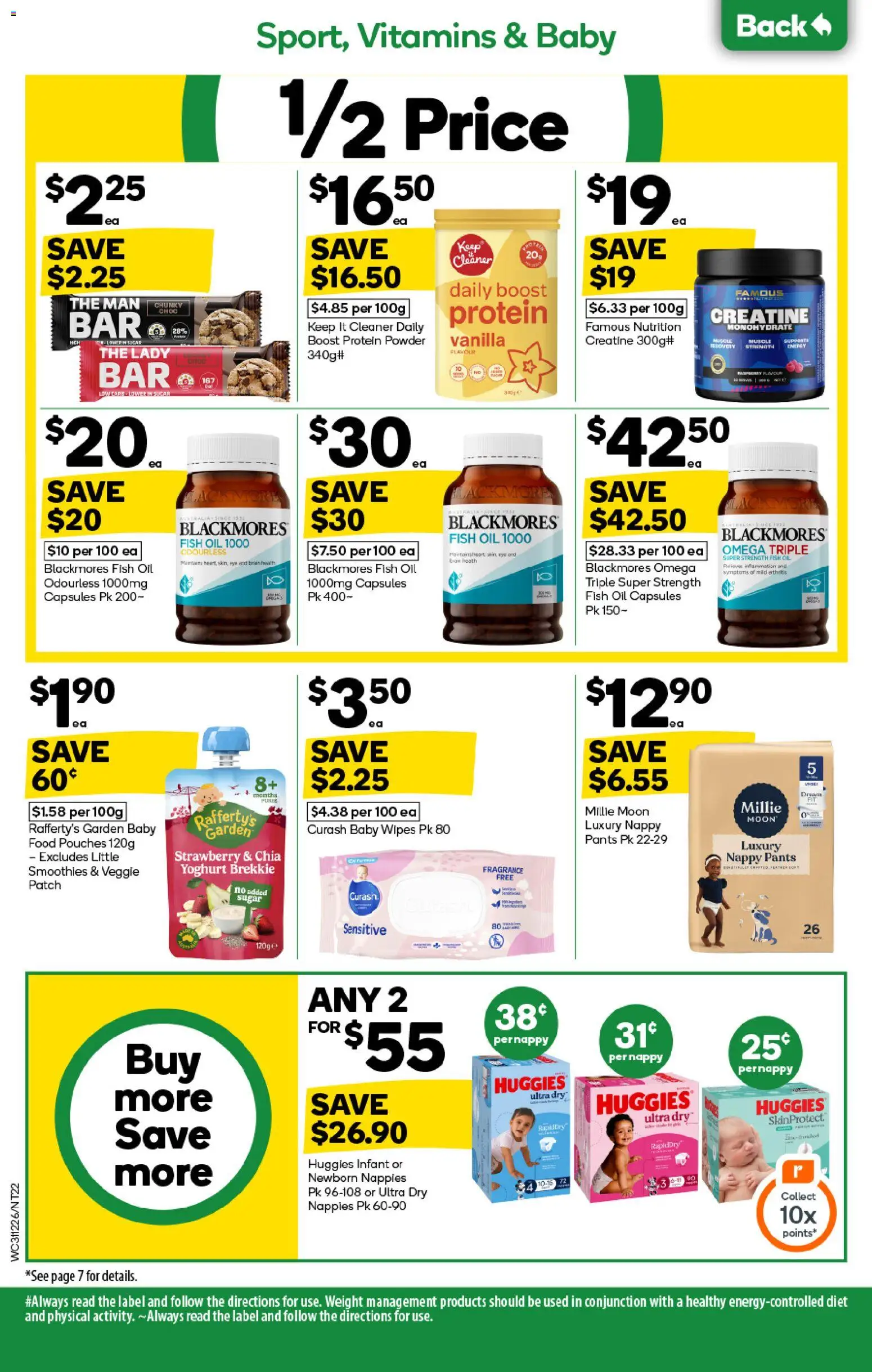 Woolworths catalogue - valid from 31.12.2025 | Page: 22 | Products: Fish, Pants, Fish oil, Weight
