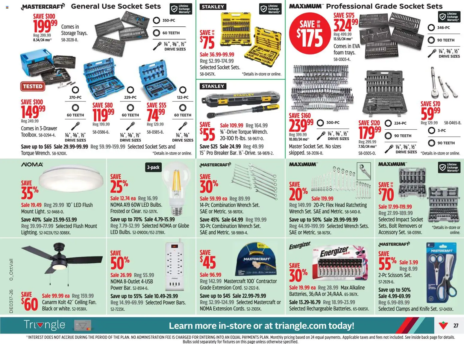 Canadian Tire flyer valid from 23.04.2026 | Page: 27 | Products: Socket