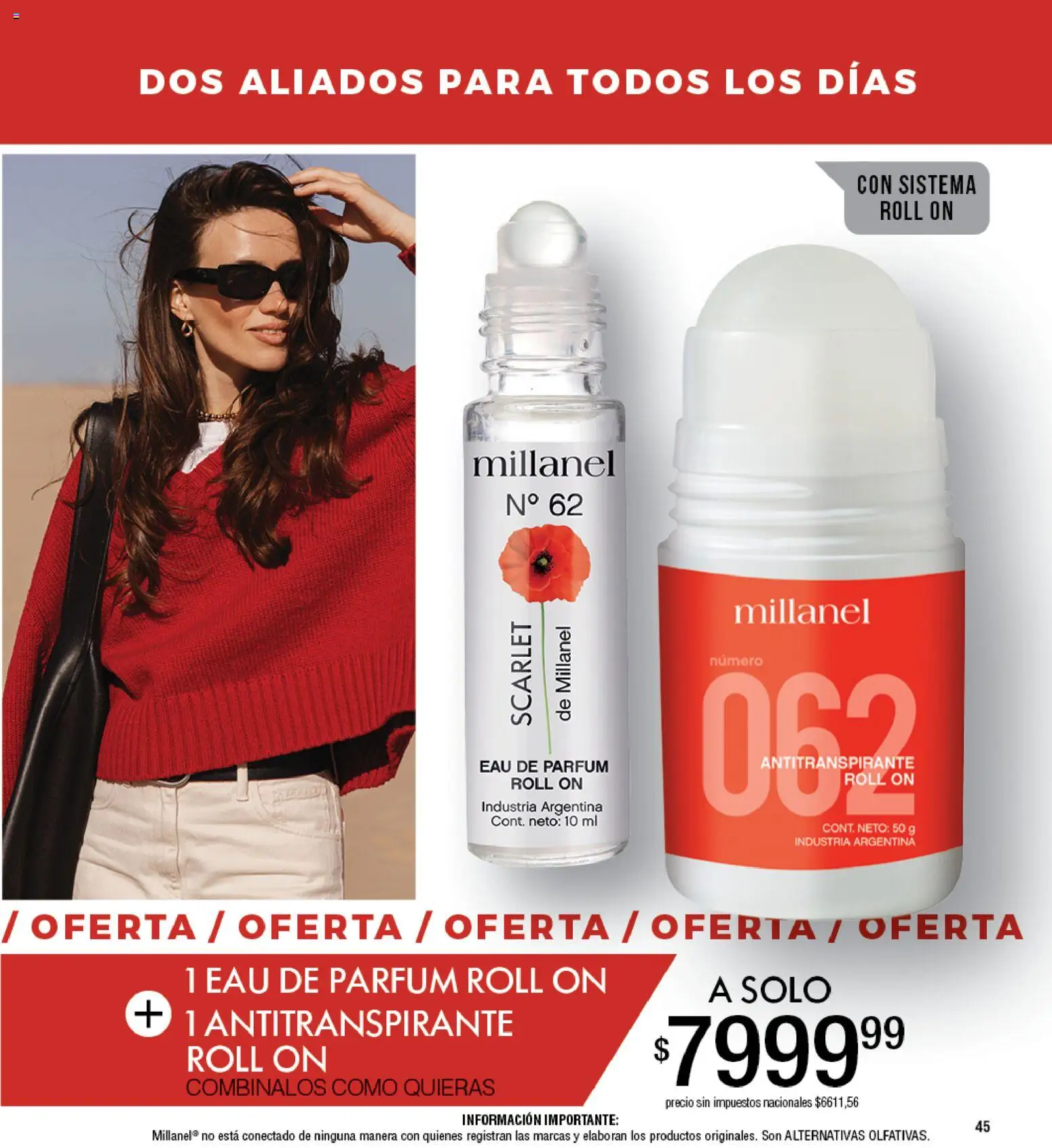 Millanel - Catálogo │ válido desde el 27.04.2026 | Página: 45 | Productos: Antitranspirante