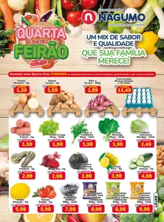 Nagumo - Ofertas Quarta do Feirão - Pré-Visualização do folheto da loja Nagumo, válido de 17.09.2025