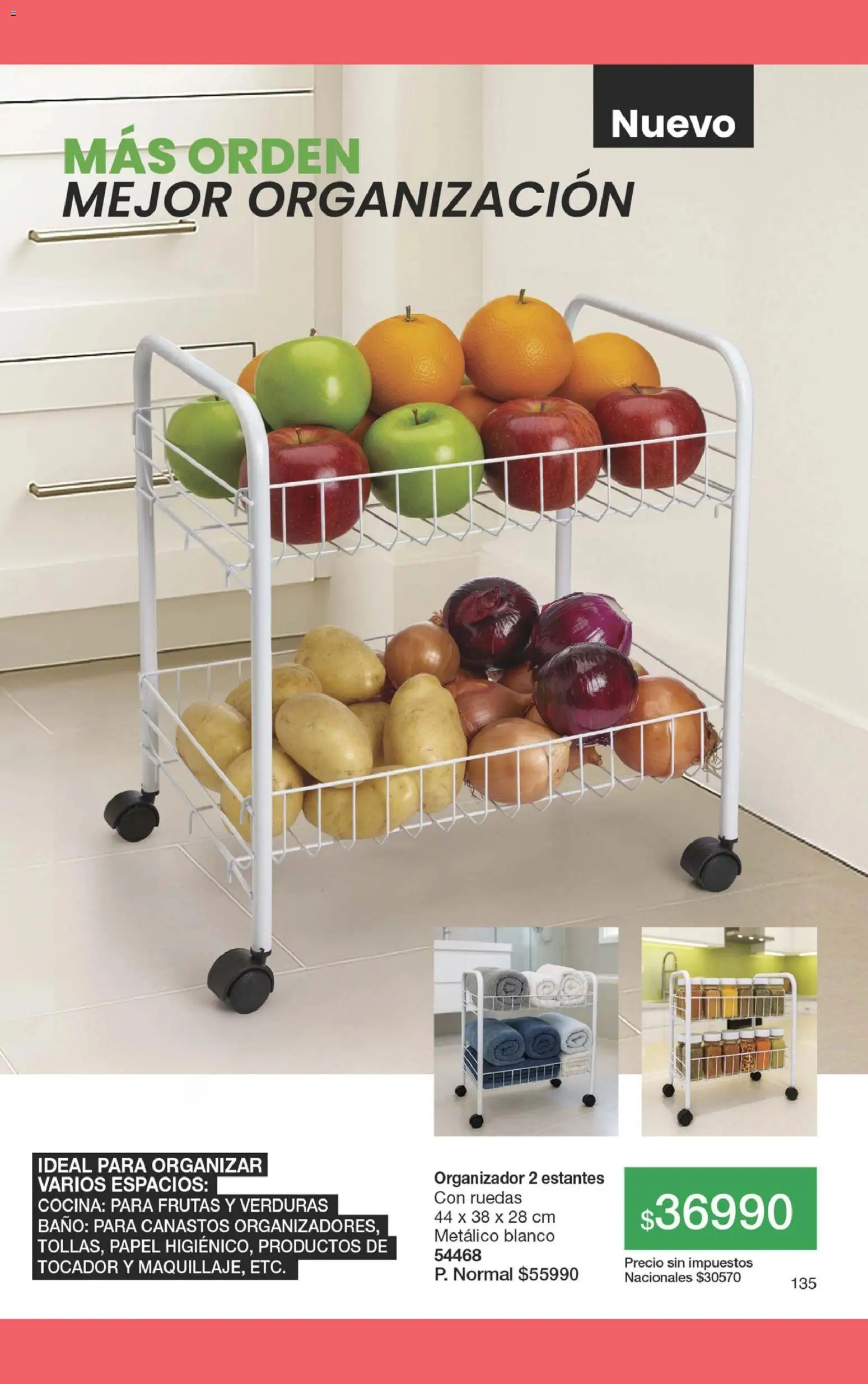 Gigot - CAMPAÑA 05 │ válido desde el 28.02.2026 | Página: 141 | Productos: Organizador, Estantes, Cocina, Baño