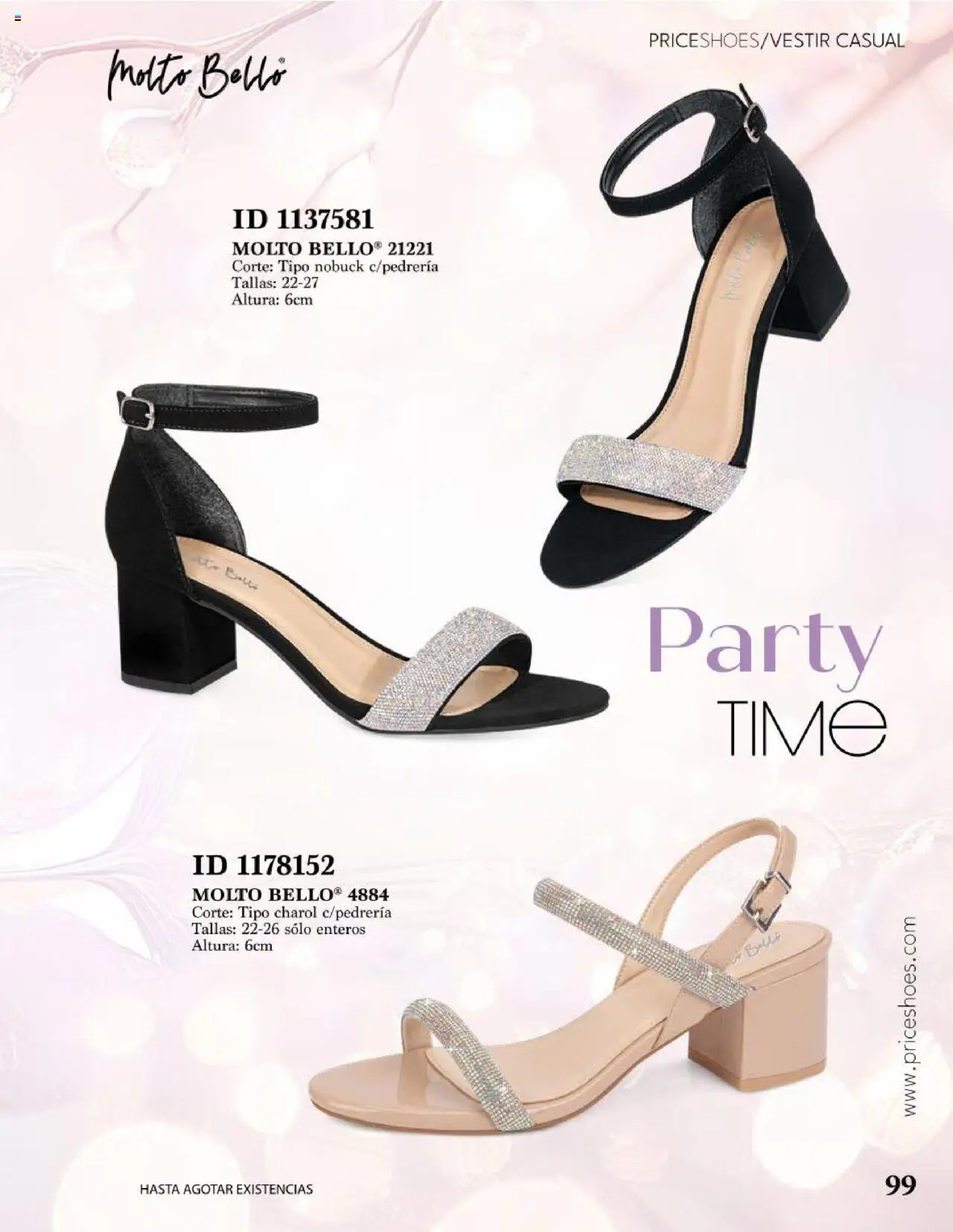 Nuevas ofertas de Price Shoes válidas en toda la República Mexicana desde el 05.08.2024. ¡Encuentra las mejores ofertas en Price Shoes catálogo Vestir Casual ! | Página: 99