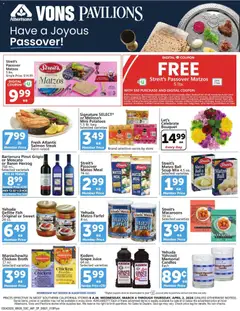 Preview of Vons weekly ads valid from 04.03.2026