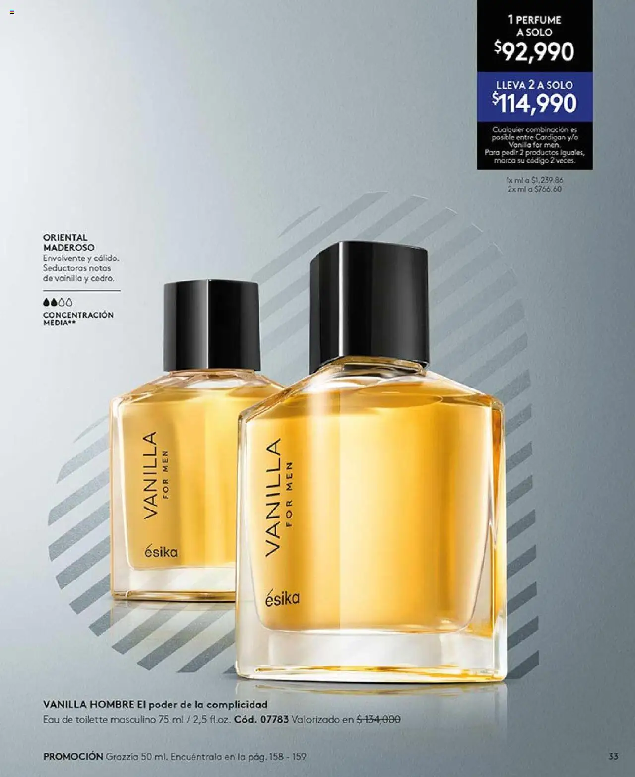 Ésika revista - valida desde el 05.09.2025 | Página: 33 | Productos: Perfume, Eau de toilette, Combinación