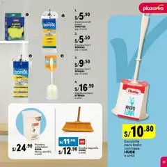 Vista previa de folleto Plaza Vea - ESPECIAL LIMPIEZA 1 de la Plaza Vea válido desde 03.11.2025 | Página: 23 | Productos: Esponja, Baño