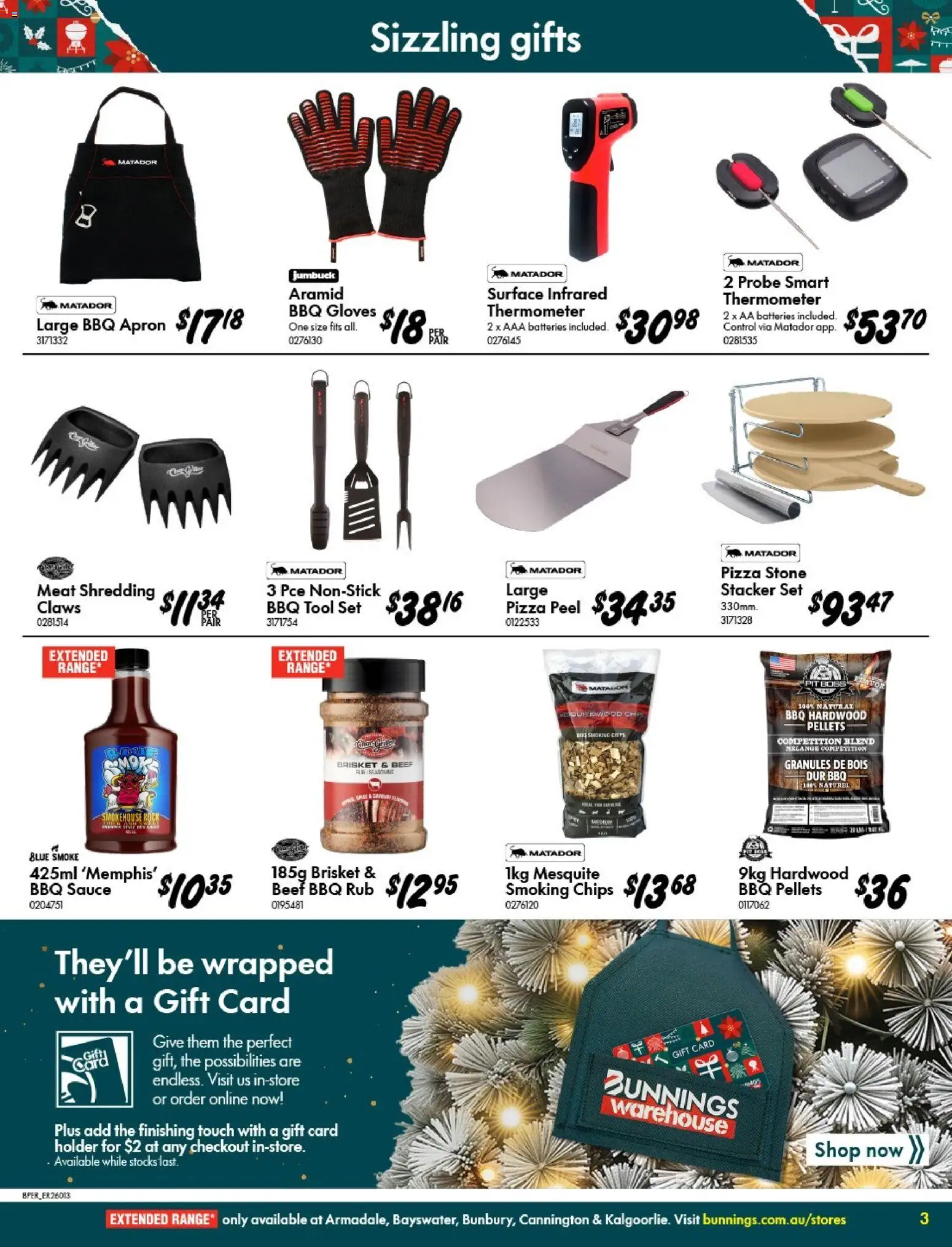 Bunnings Warehouse catalogue - valid from 03.12.2025 | Page: 3 | Products: Peel, Beef, Meat, Batteries