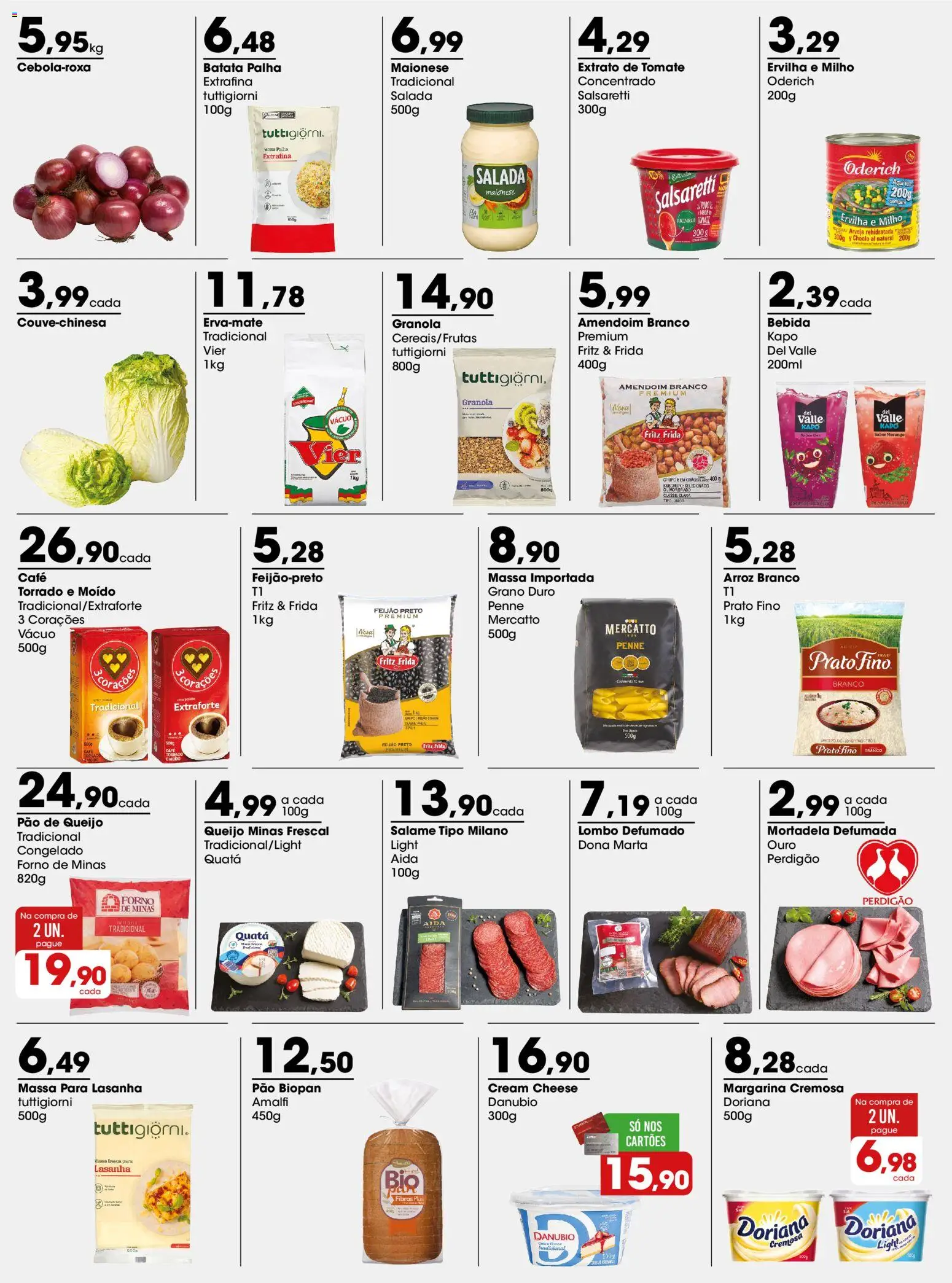 Zaffari Folheto - válido de 09.03.2026 | Página: 2 | Produtos: Doriana, Queijo, Café, Bebida