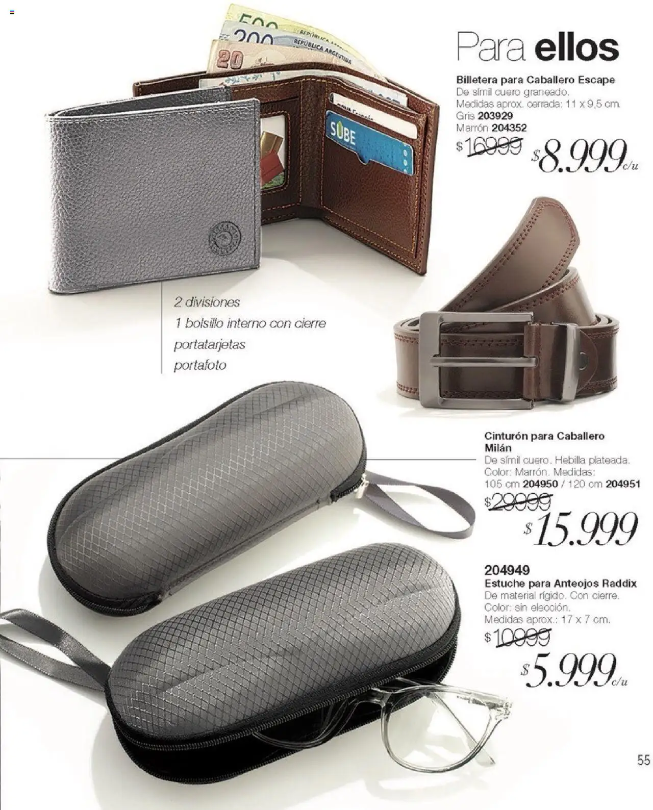Violetta catálogo │ válido desde el 07.08.2025 | Página: 55 | Productos: Hebilla, Estuche, Billetera, Cinturón