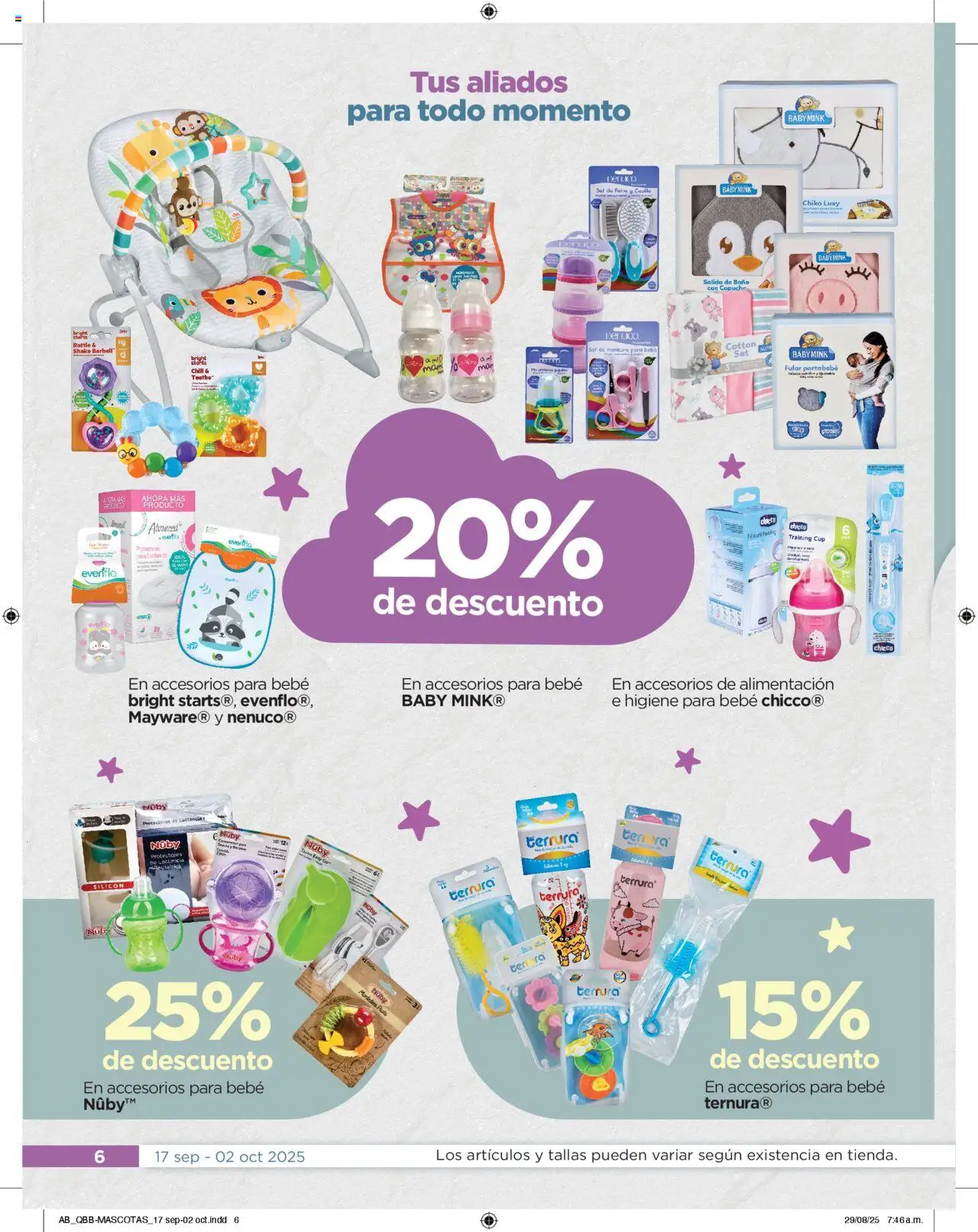 Nuevas ofertas de Chedraui válidas en toda la República Mexicana desde el 17.09.2025. ¡Encuentra las mejores ofertas en Chedraui - Promociones! | Página: 6 | Productos: Pera, Baño
