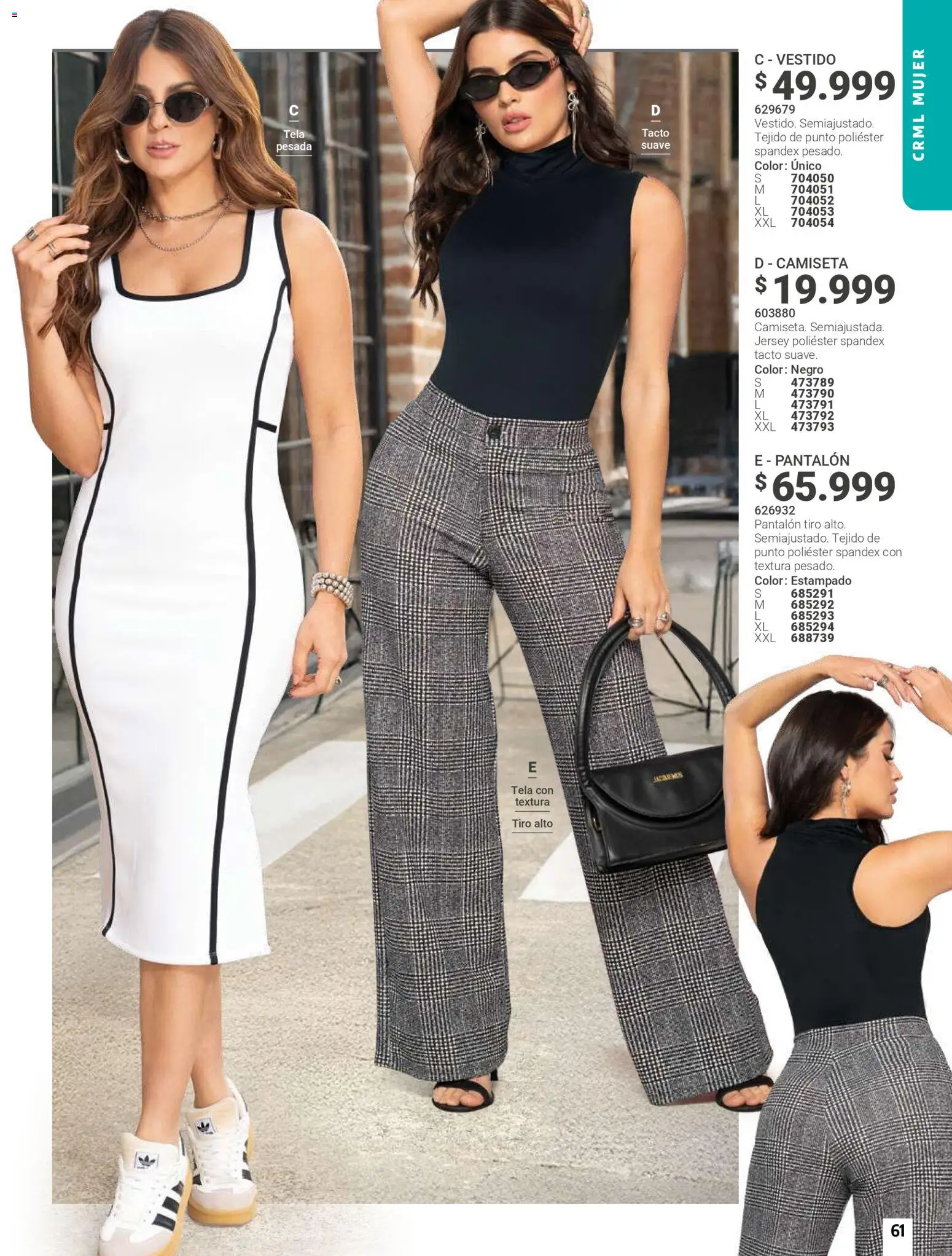 Carmel revista - valida desde el 01.06.2026 | Página: 61 | Productos: Camiseta, Vestido