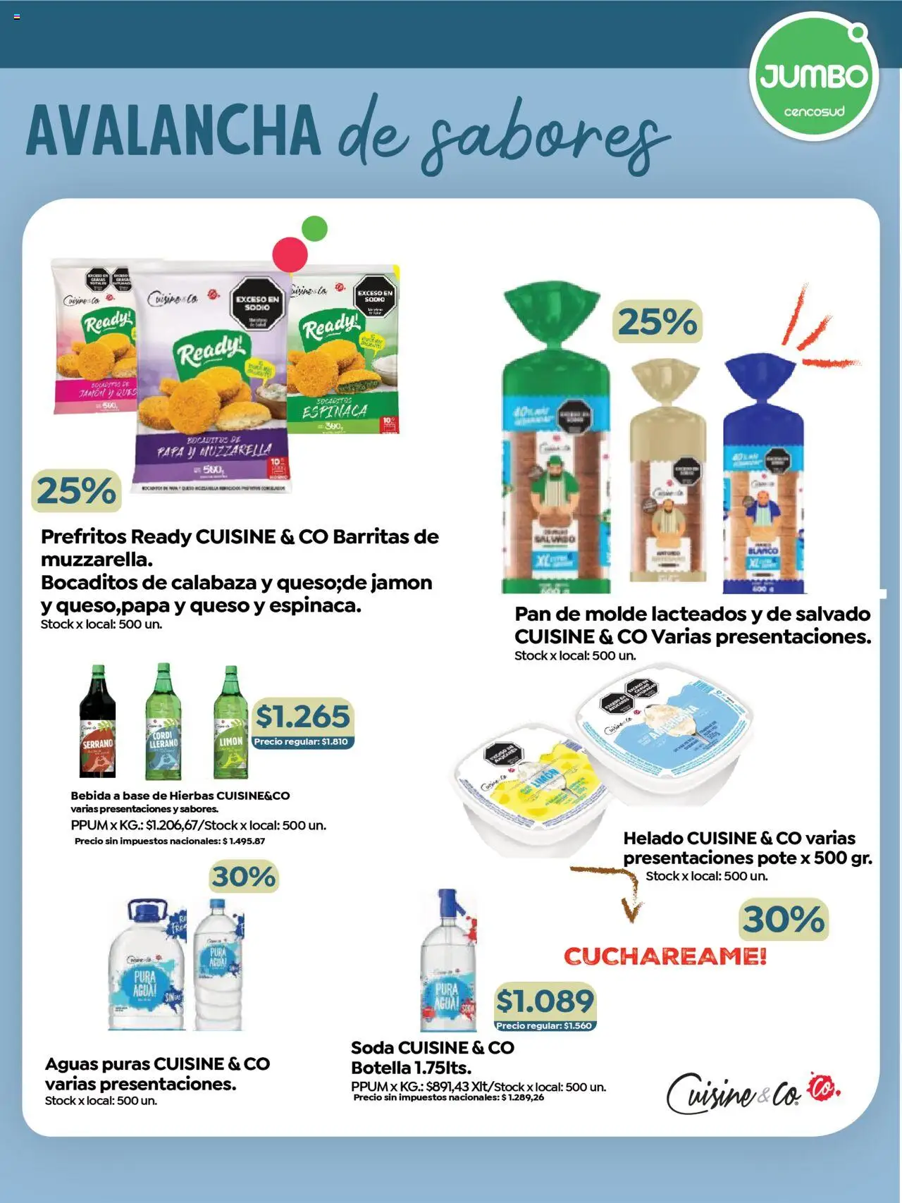 Jumbo - Especial Marca Propia │ válido desde el 06.08.2025 | Página: 7 | Productos: Botella, Papa, Soda, Limón