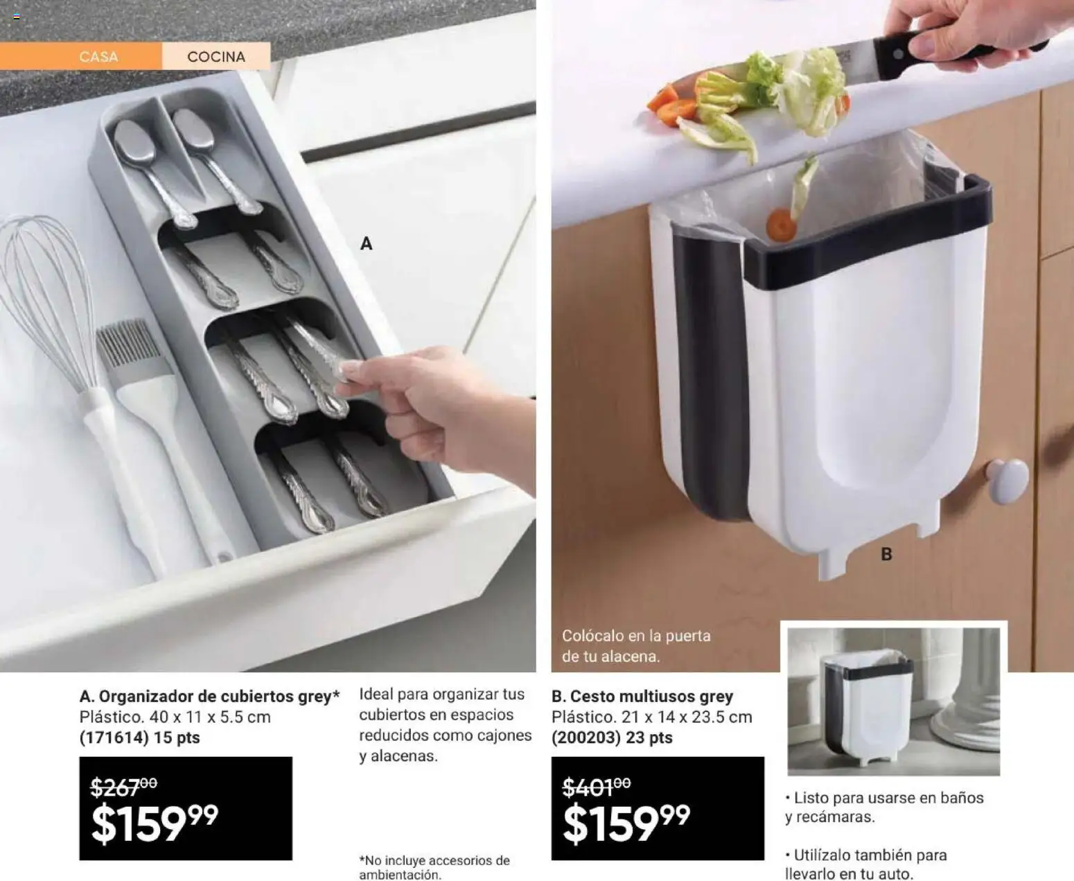 Nuevas ofertas de AVON válidas en toda la República Mexicana desde el 10.01.2026. ¡Encuentra las mejores ofertas en AVON Casa & Estilo 2 2026! | Página: 52 | Productos: Organizador, Cocina