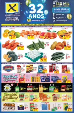 X Supermercados - Ofertas da semana  - Pré-Visualização do folheto da loja X Supermercados, válido de 22.10.2025