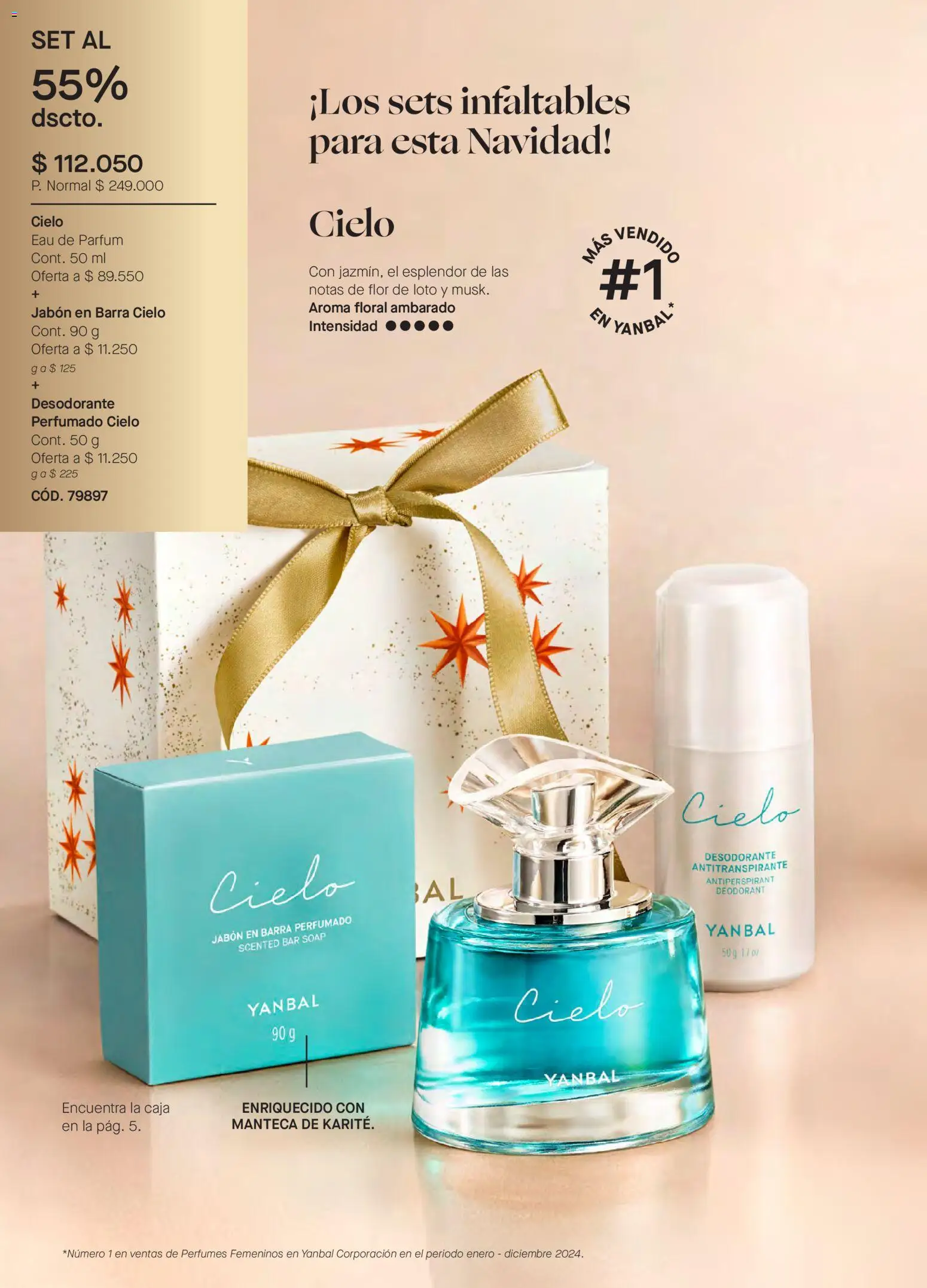 Yanbal revista - valida desde el 08.11.2025 | Página: 18 | Productos: Caja, Jabón, Desodorante, Manteca