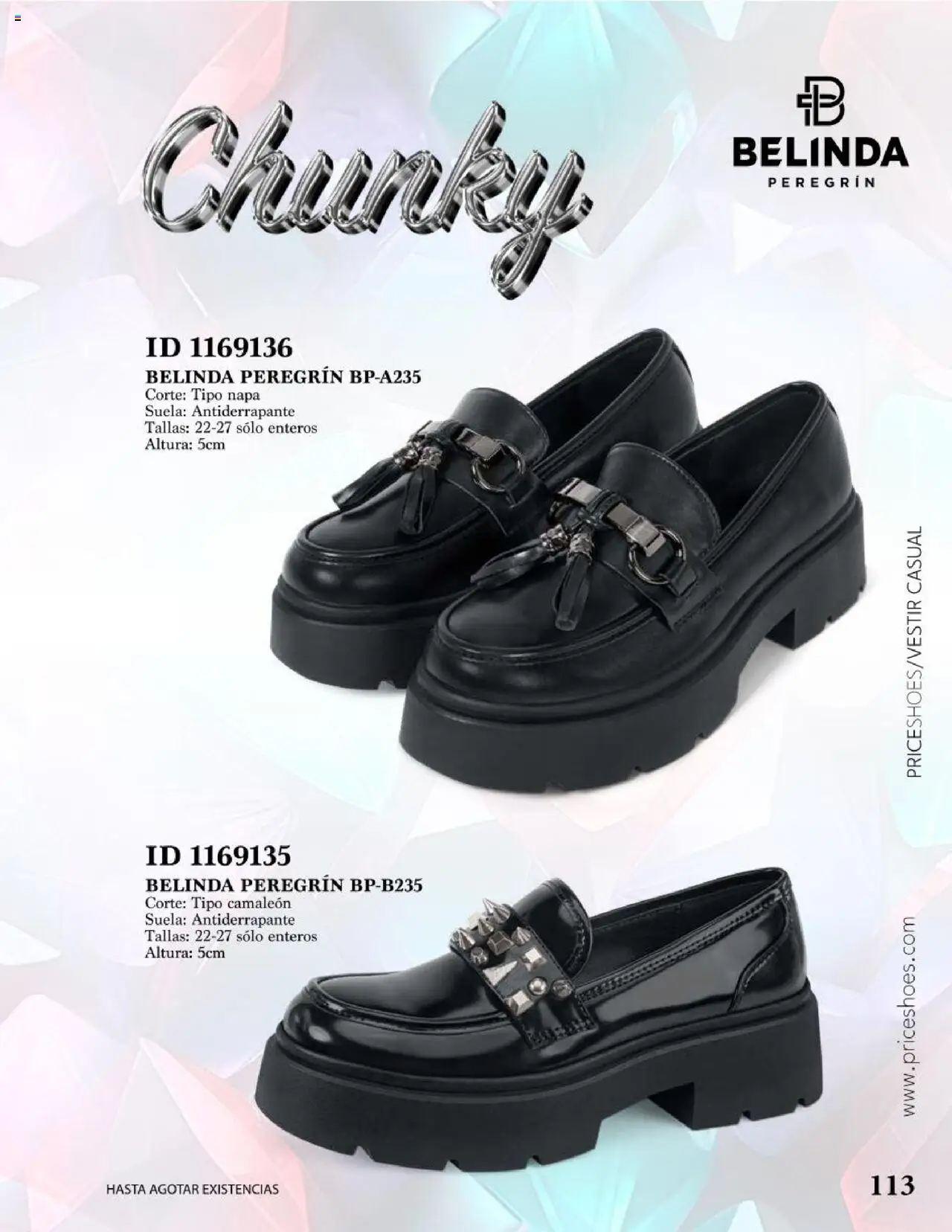 Nuevas ofertas de Price Shoes válidas en toda la República Mexicana desde el 05.08.2024. ¡Encuentra las mejores ofertas en Price Shoes catálogo Vestir Casual ! | Página: 113