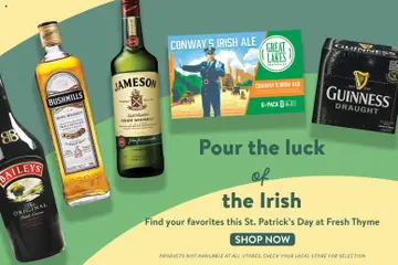 Preview of Fresh Thyme weekly ads valid from 01.03.2026 | Page: 7 | Products: Blender, Cream, Whiskey