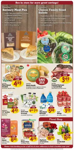 Preview of Farm Boy weekly flyer / circulaire from shop Farm Boy valid from 19.03.2026 | Page: 3 | Products: Beef, Pasta, Case, Chicken