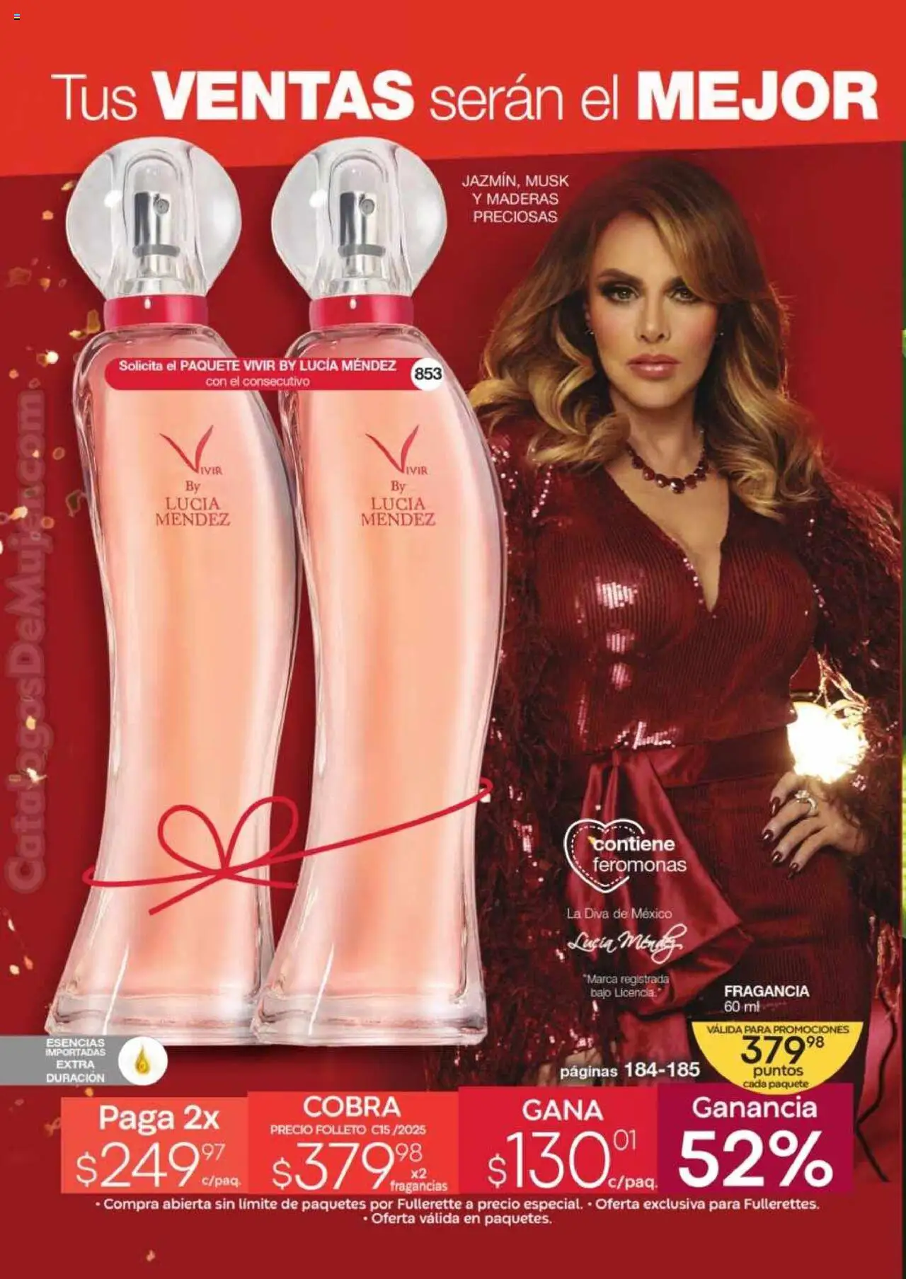 Nuevas ofertas de Fuller válidas en toda la República Mexicana desde el 29.10.2025. ¡Encuentra las mejores ofertas en Fuller - Revista Gana Más C15! | Página: 28 | Productos: Esencias, Fragancia