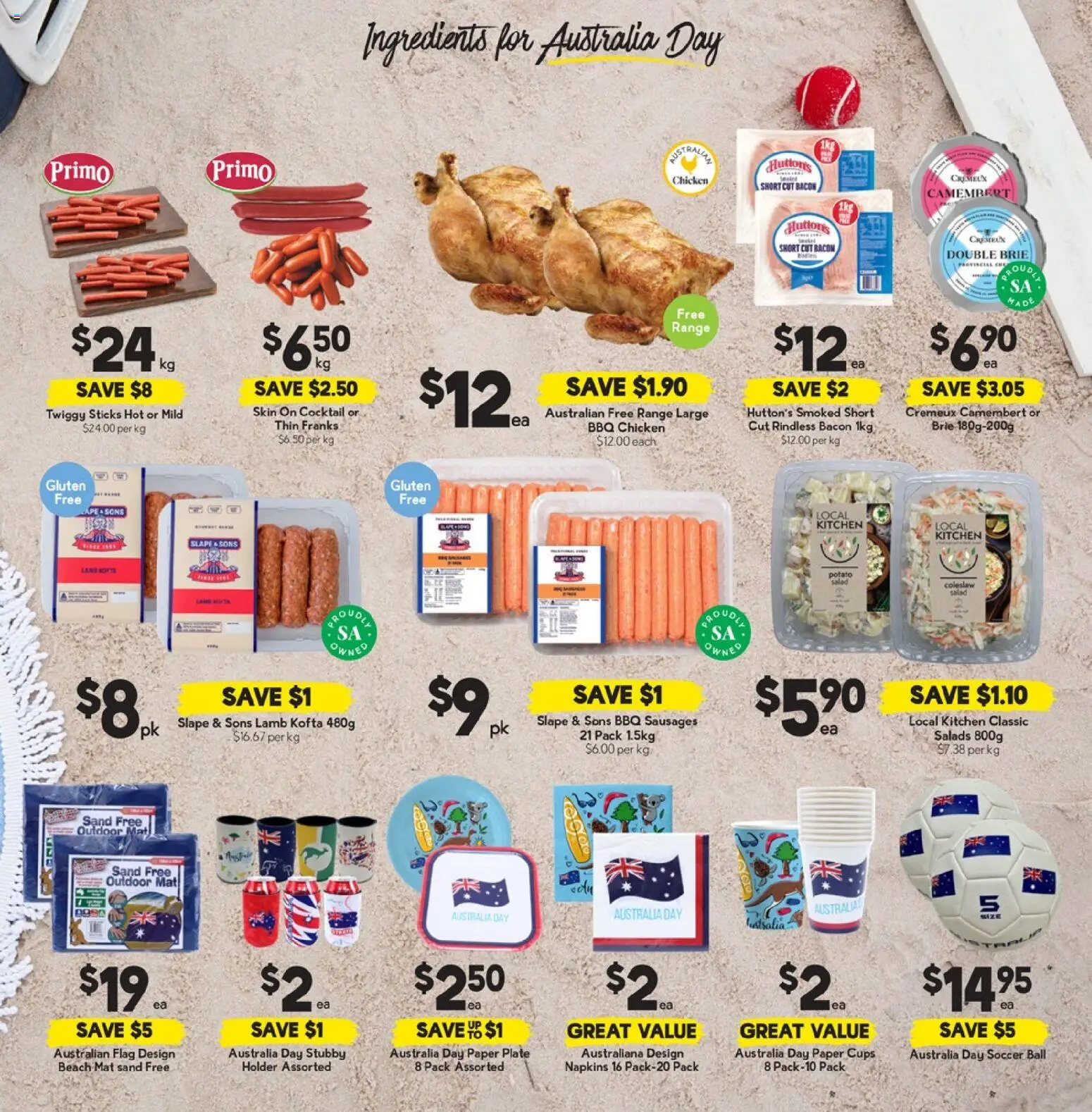 Drakes catalogue - valid from 21.01.2026 | Page: 13 | Products: Bacon, Lamb, Napkins, Salad
