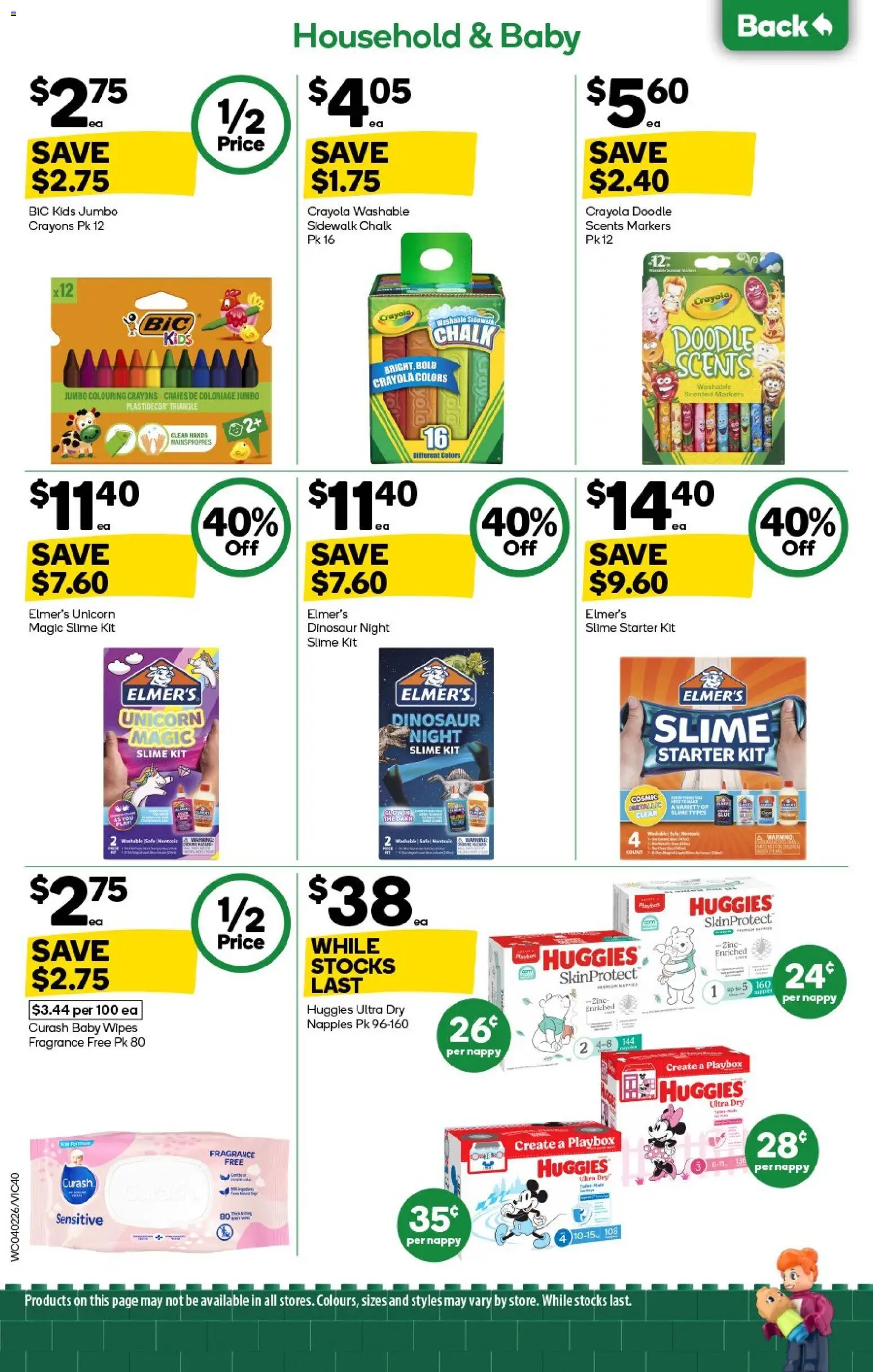 Woolworths catalogue - valid from 04.02.2026 | Page: 40 | Products: Household, Fragrance, Nappies, Zinc