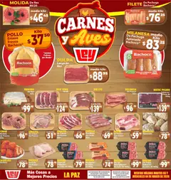 Vista previa de Casa Ley folleto Carnes y Aves, nuevo folleto de la tienda, válido en México a partir del 03.03.2026