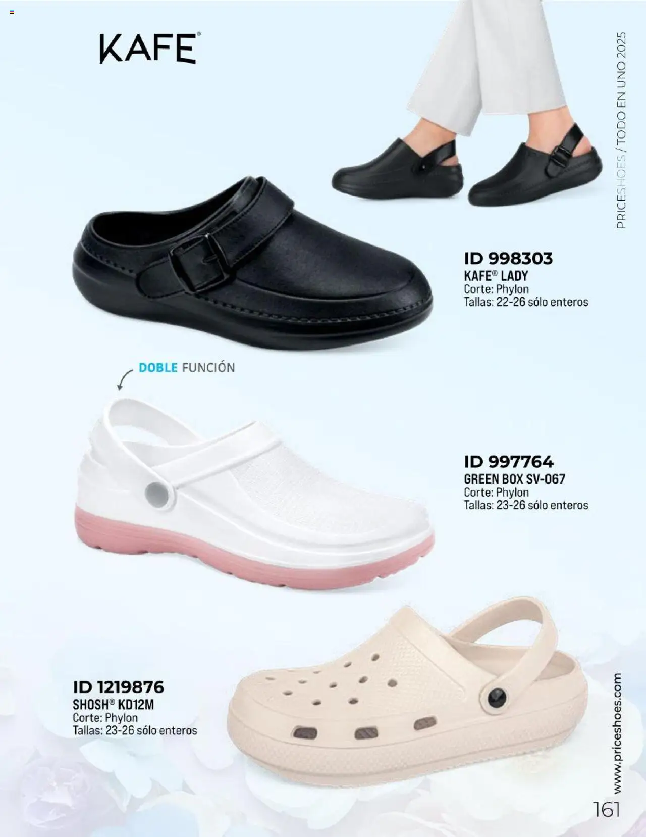 Nuevas ofertas de Price Shoes válidas en toda la República Mexicana desde el 05.05.2025. ¡Encuentra las mejores ofertas en Price Shoes catálogo Todo En 1 2025! | Página: 161