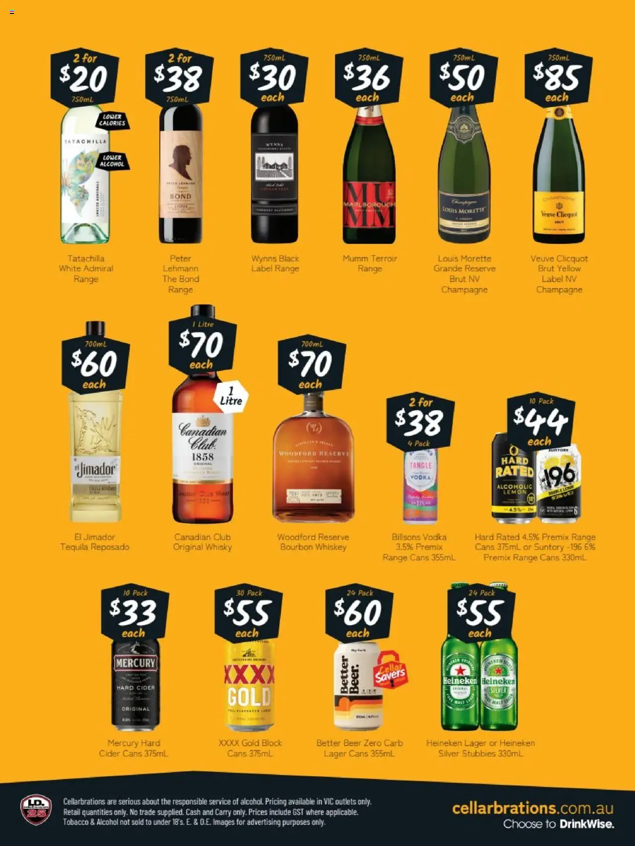 Cellarbrations catalogue - valid from 20.10.2025 | Page: 3 | Products: Beer, Bourbon, Whiskey, Lemon