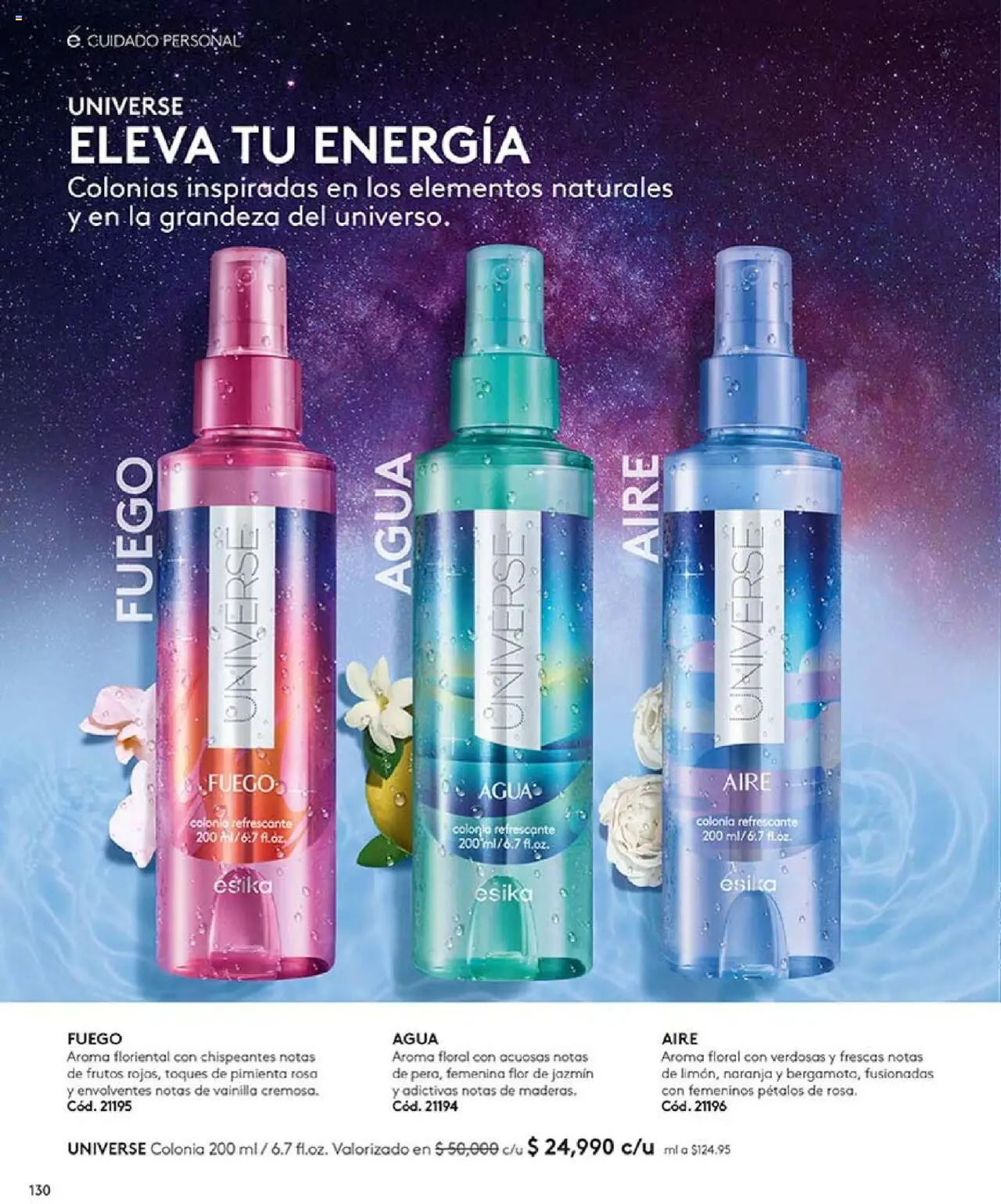 Ésika revista - valida desde el 05.09.2025 | Página: 130 | Productos: Agua, Pimienta