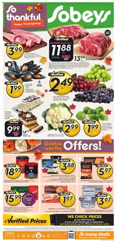 Preview of Sobeys flyer - NS from shop Sobeys valid from 09.10.2025