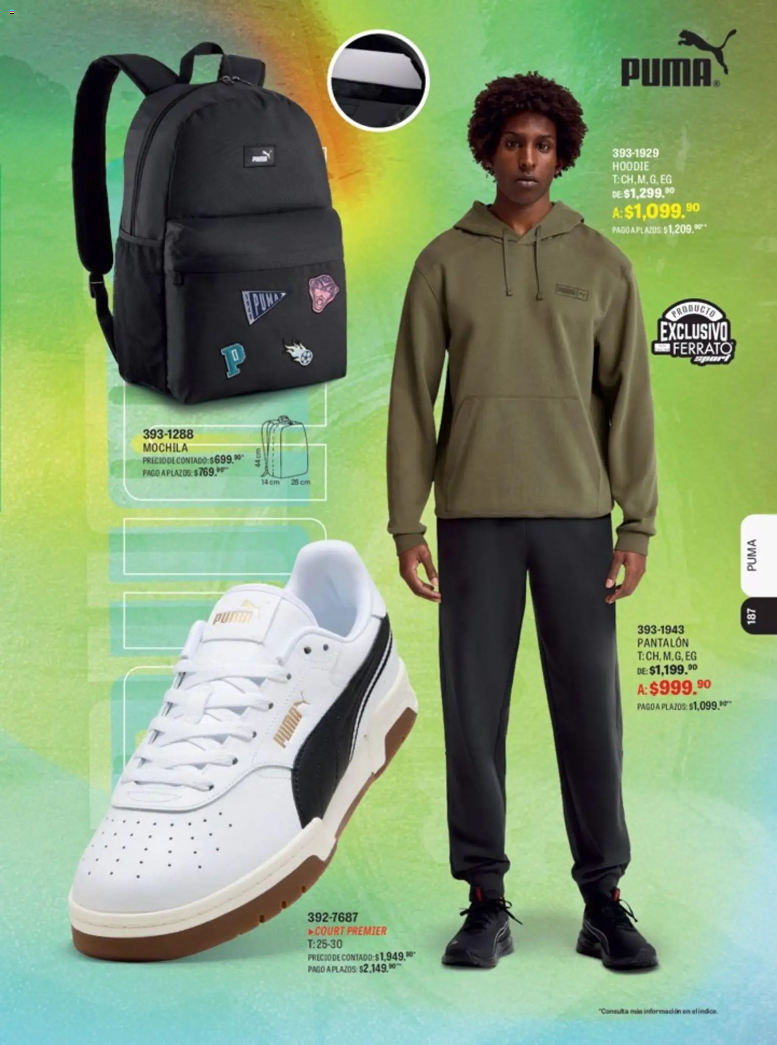 Nuevas ofertas de Andrea válidas en toda la República Mexicana desde el 15.04.2026. ¡Encuentra las mejores ofertas en Andrea catálogo Lo mejor en marcas! | Página: 152 | Productos: Mochila