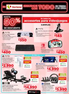 Vista previa de Soriana - Seguimos con todo Híper Nacional, nuevo folleto de la tienda, válido en México a partir del 18.11.2025 | Página: 8 | Productos: Tornillo, Cargador, Playstation, DVD