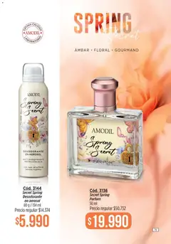Vista previa Amodil - Campaña 8 válido desde el 08.04.2026 | Página: 75 | Productos: Desodorante, Antitranspirante