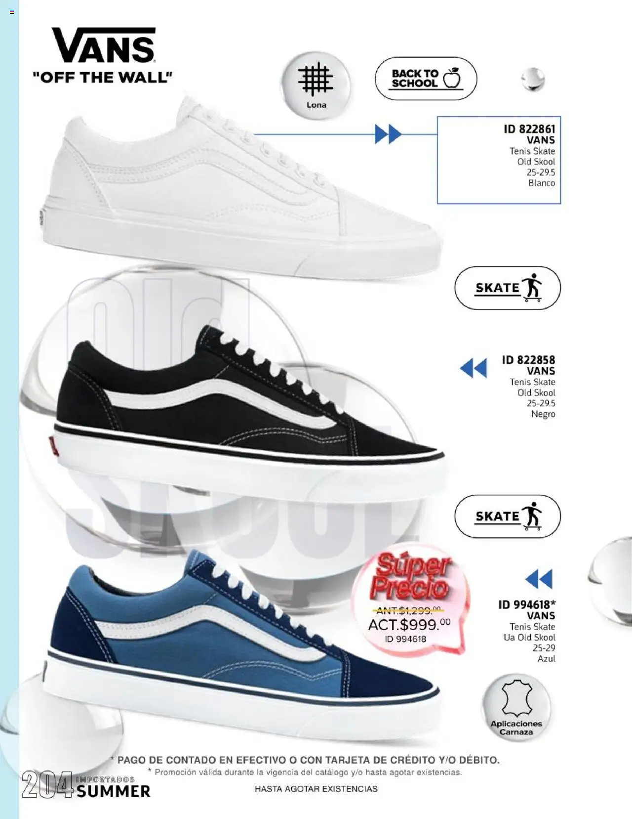 Nuevas ofertas de Price Shoes válidas en toda la República Mexicana desde el 16.05.2025. ¡Encuentra las mejores ofertas en Price Shoes catálogo ! | Página: 204 | Productos: Tenis, Lona