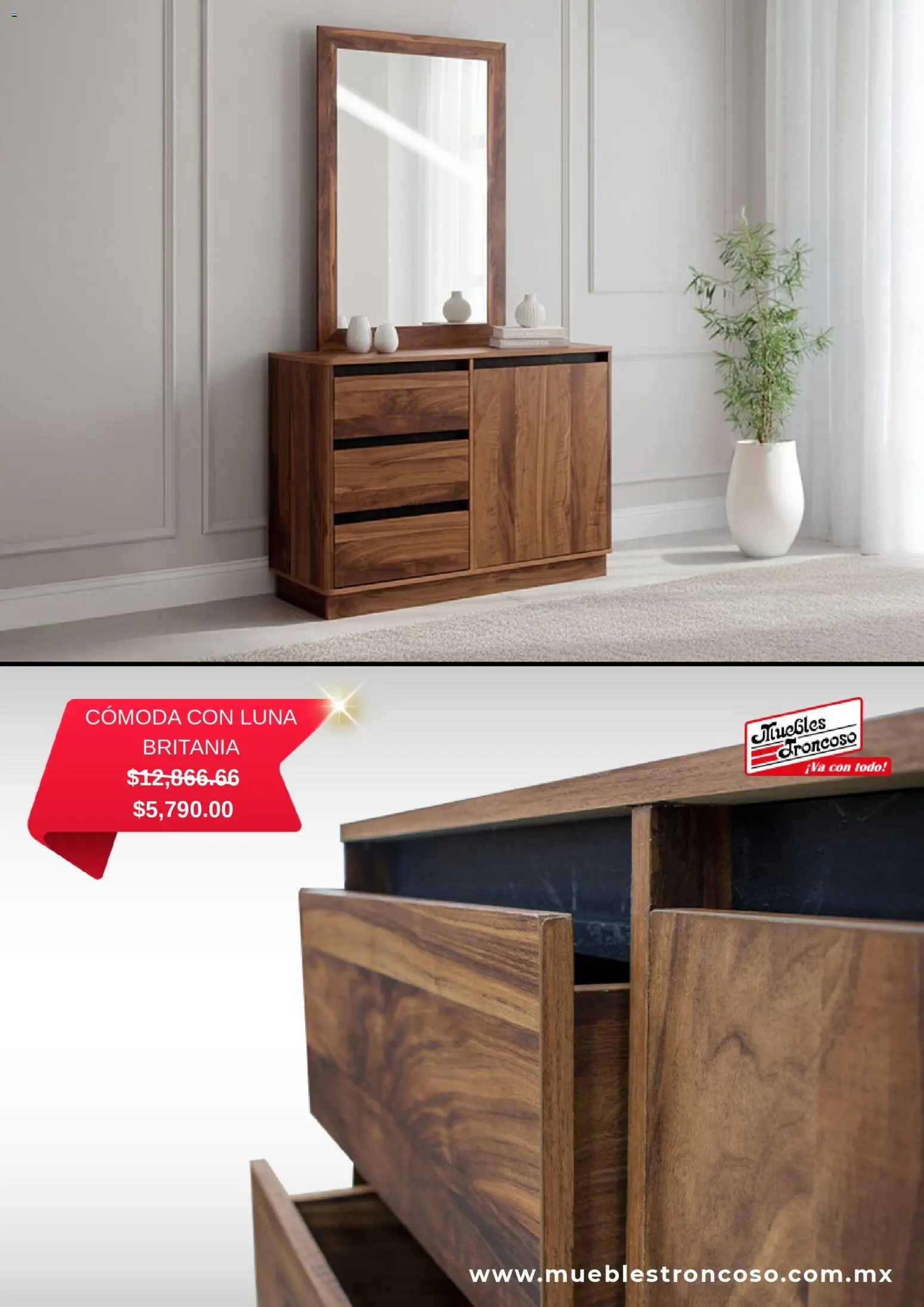 Nuevas ofertas de Muebles Troncoso válidas en toda la República Mexicana desde el 19.03.2026. ¡Encuentra las mejores ofertas en Muebles Troncoso catálogo! | Página: 2