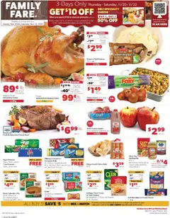 Preview of Family Fare weekly ads valid from 16.11.2025
