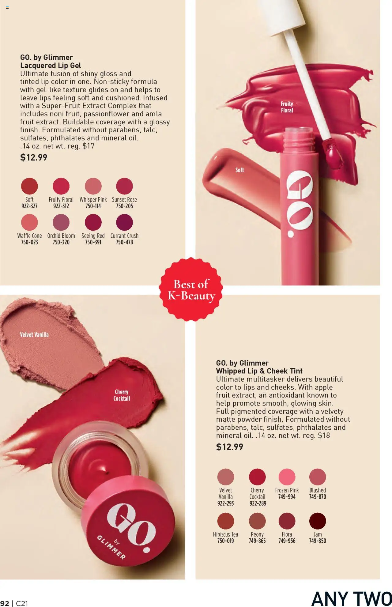Avon Brochure - valid from 08.10.2025 | Page: 92 | Products: Fusion, Powder, Tea