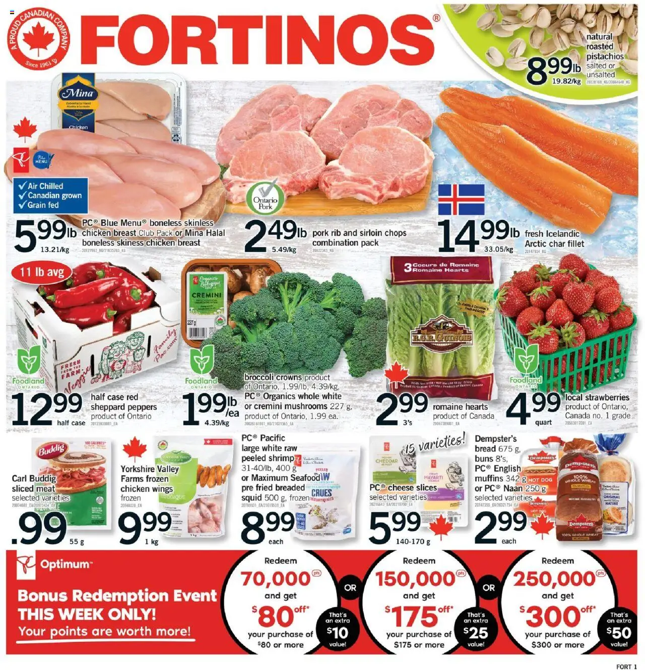 Fortinos flyer valid from 21.08.2025 | Page: 1