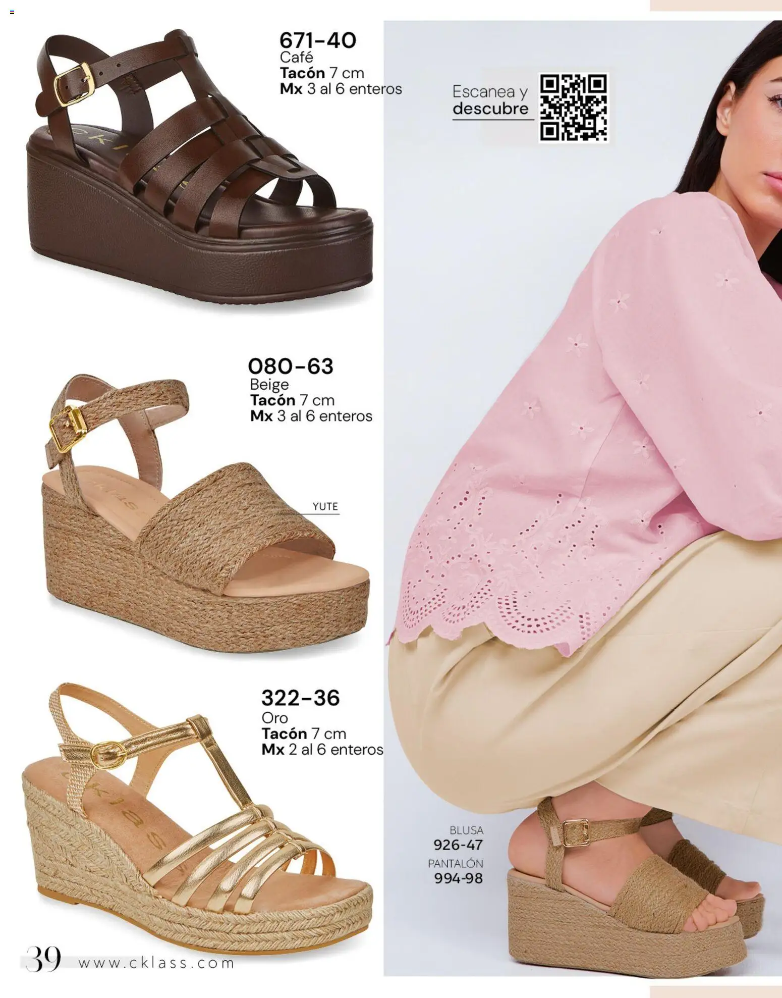 Nuevas ofertas de Cklass válidas en toda la República Mexicana desde el 02.01.2026. ¡Encuentra las mejores ofertas en Cklass catálogo Gala & Glamour! | Página: 71 | Productos: Blusa, Café