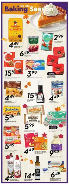 Safeway flyer valid from 11.09.2025 | Page: 22 | Products: Cream, Milk, Oil, Chocolate
