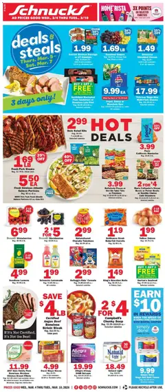 Preview of Schnucks weekly ads valid from 04.03.2026
