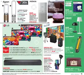 Preview of Canadian Tire - Christmas Gift Inspirations from shop Canadian Tire valid from 27.11.2025 | Page: 15 | Products: Phone, Speaker, Air purifier, Table
