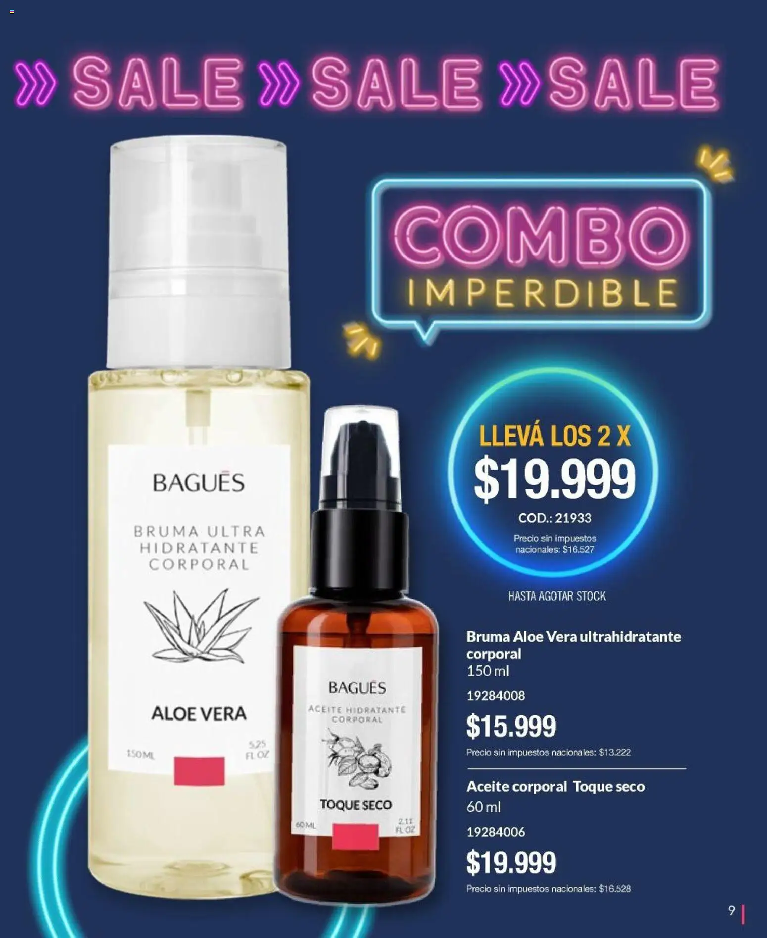 Bagués - Catálogo │ válido desde el 20.10.2025 | Página: 9 | Productos: Aceite, Bruma