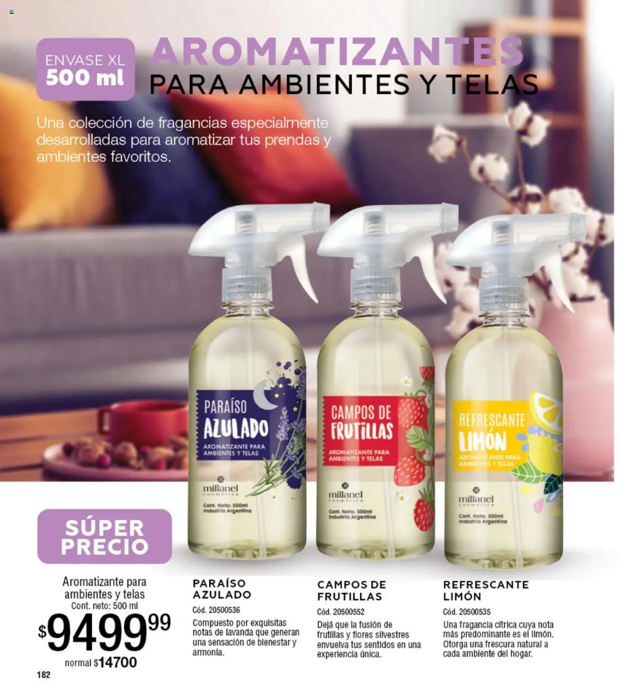 Millanel catálogo │ válido desde el 18.08.2025 | Página: 182 | Productos: Fragancia, Limón