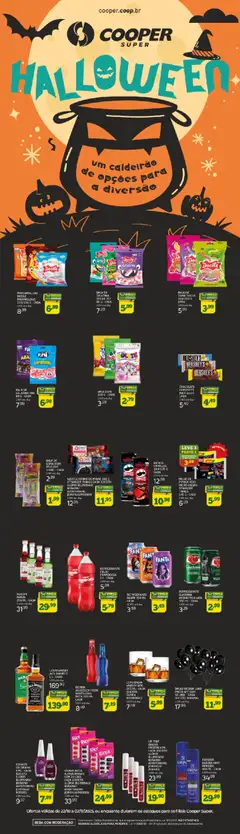 Cooper - Ofertas Super Halloween - Pré-Visualização do folheto da loja Cooper, válido de 22.10.2025