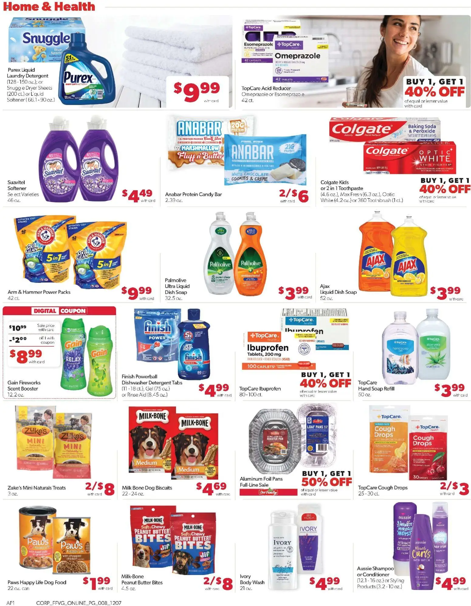 Family Fare Weekly Ad - valid from 07.12.2025 | Page: 16 | Products: Hammer, Milk, Toothpaste, Dryer