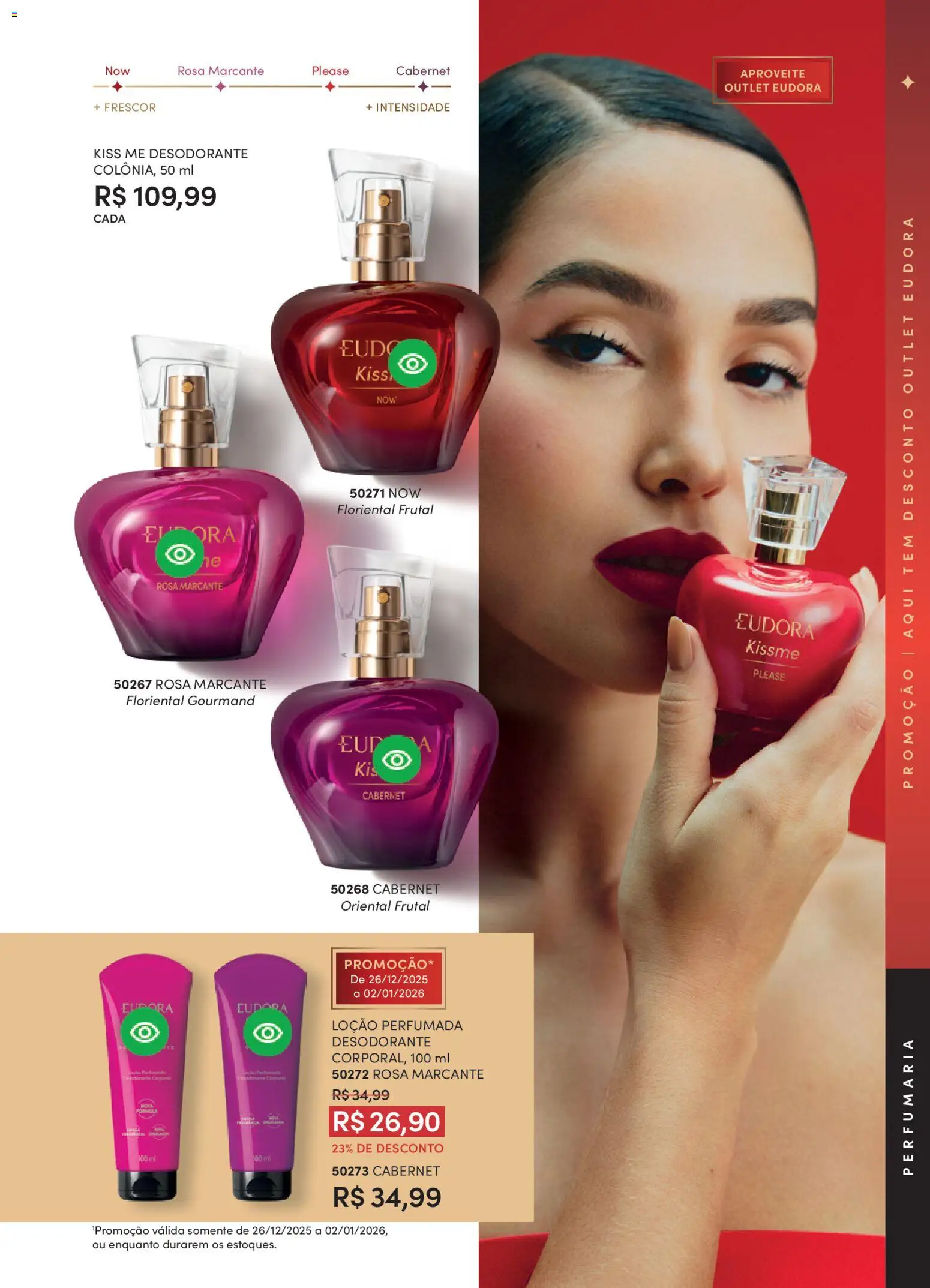 Eudora Folheto - válido de 17.12.2025 | Página: 62 | Produtos: Desodorante